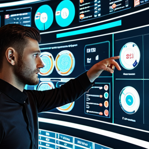 **

A determined FC Online manager intensely analyzing match data on a holographic screen, surrounded by glowing statistics and player profiles. The scene is set in a futuristic, high-tech gaming room, emphasizing data-driven decision making and strategic planning for long-term team success. The overall tone should be serious and focused, with a hint of excitement about the potential insights gained.

**