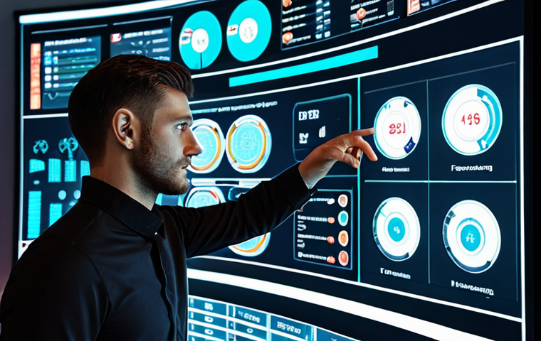 **

A determined FC Online manager intensely analyzing match data on a holographic screen, surrounded by glowing statistics and player profiles. The scene is set in a futuristic, high-tech gaming room, emphasizing data-driven decision making and strategic planning for long-term team success. The overall tone should be serious and focused, with a hint of excitement about the potential insights gained.

**